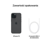 APPLE iPhone 15 128GB Czarny MTP03PX/A - 1179980 - zdjęcie 9